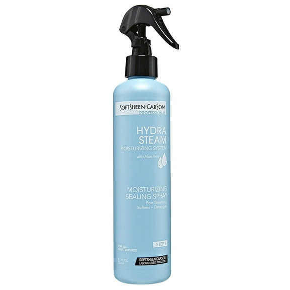 Softsheen Carson Hydra Steam Moisturizing Sealing Spray, 8.5 Oz.,Pack of 3