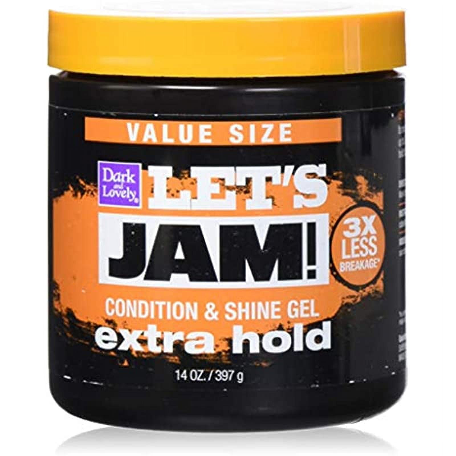 Softsheen Carson Let's Jam Extra Hold Shining and Conditioning Gel, 14 Ounce (Pack of 6