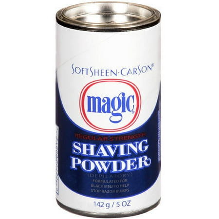 Magic Regular Strength Shaving Powder Hair Removal Depilatories for Men, 5 fl oz