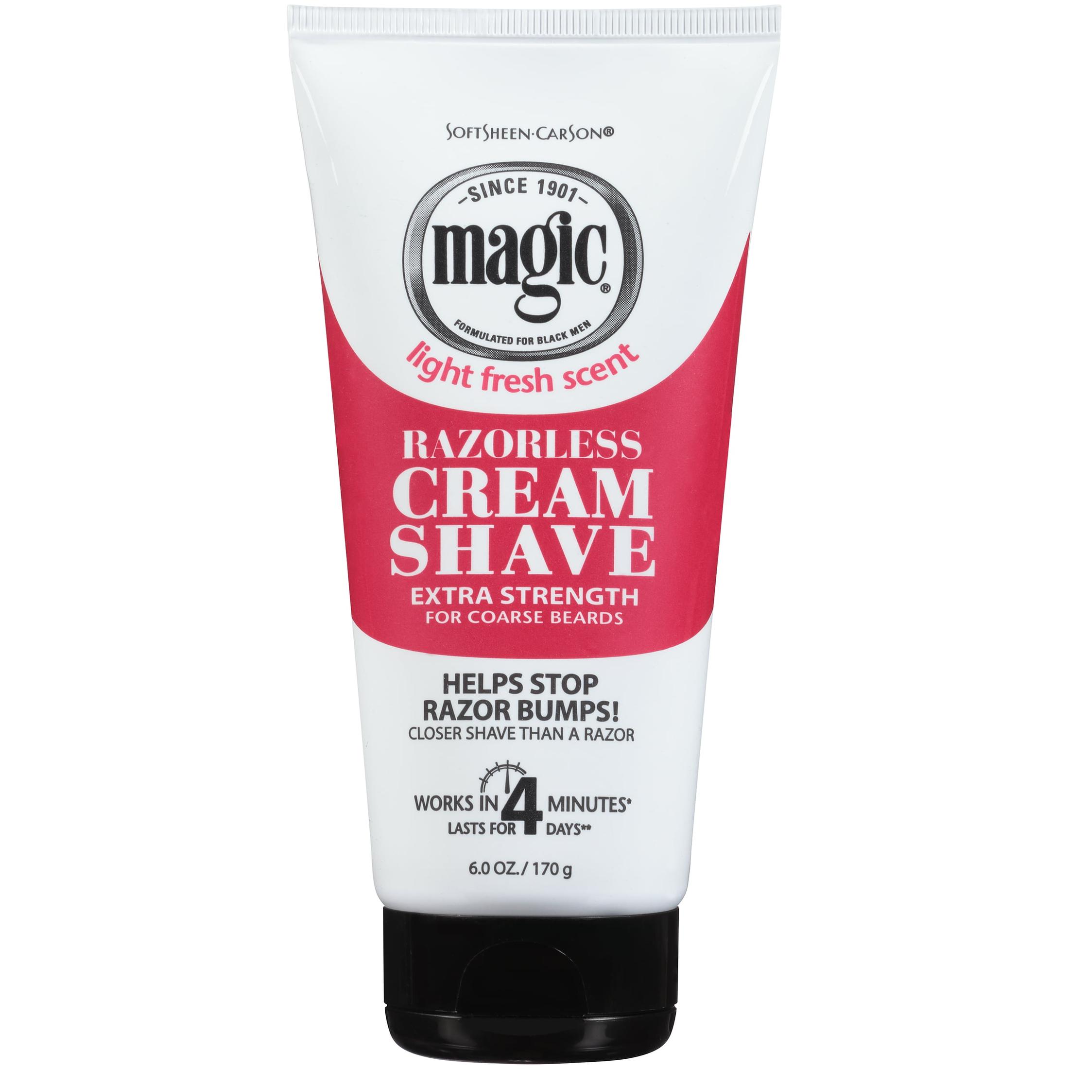SoftSheenCarson Magic Razorless Cream Shave, Depilatory Cream for a