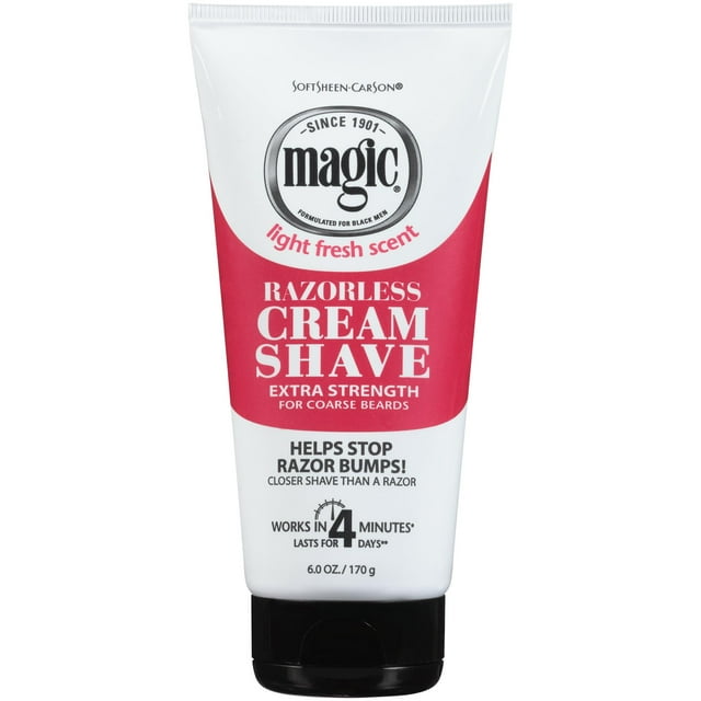 SoftsheenCarson Magic Shave Hair Removal Cream, Extra Strength