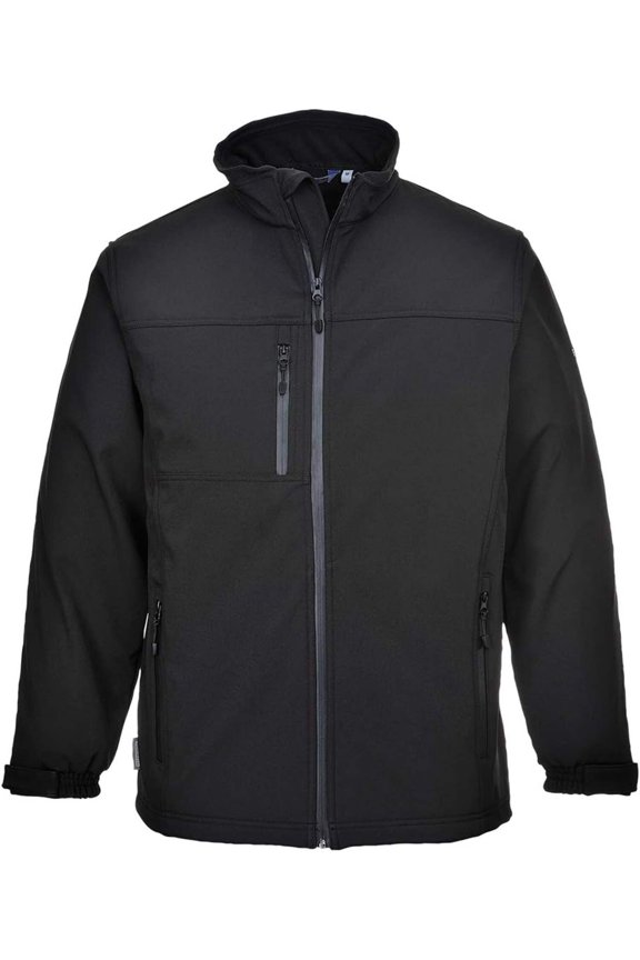 Softshell Jacket Windproof Water Resistant Outdoor Full Zip Luxury Coat