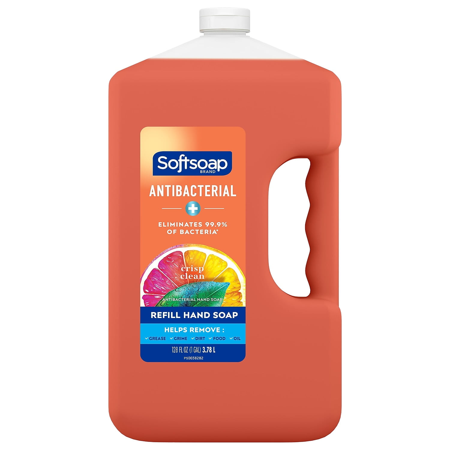 Softsoap Refill Antibacterial Hand Soap, Gallon Liquid Wash