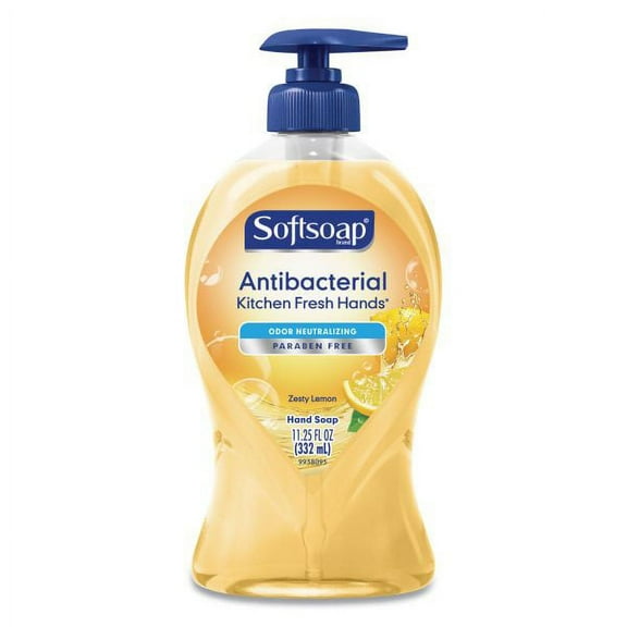 Softsoap Antibacterial Hand Soap, Citrus, 11.25 oz Pump Bottle