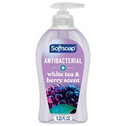 Softsoap Antibacterial Hand Soap with Moisturizers, White Tea & Berry Scent, 11.25 fl oz
