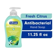 Softsoap Antibacterial Liquid Hand Soap, Fresh Citrus, 11.25 Fluid Ounce Bottle