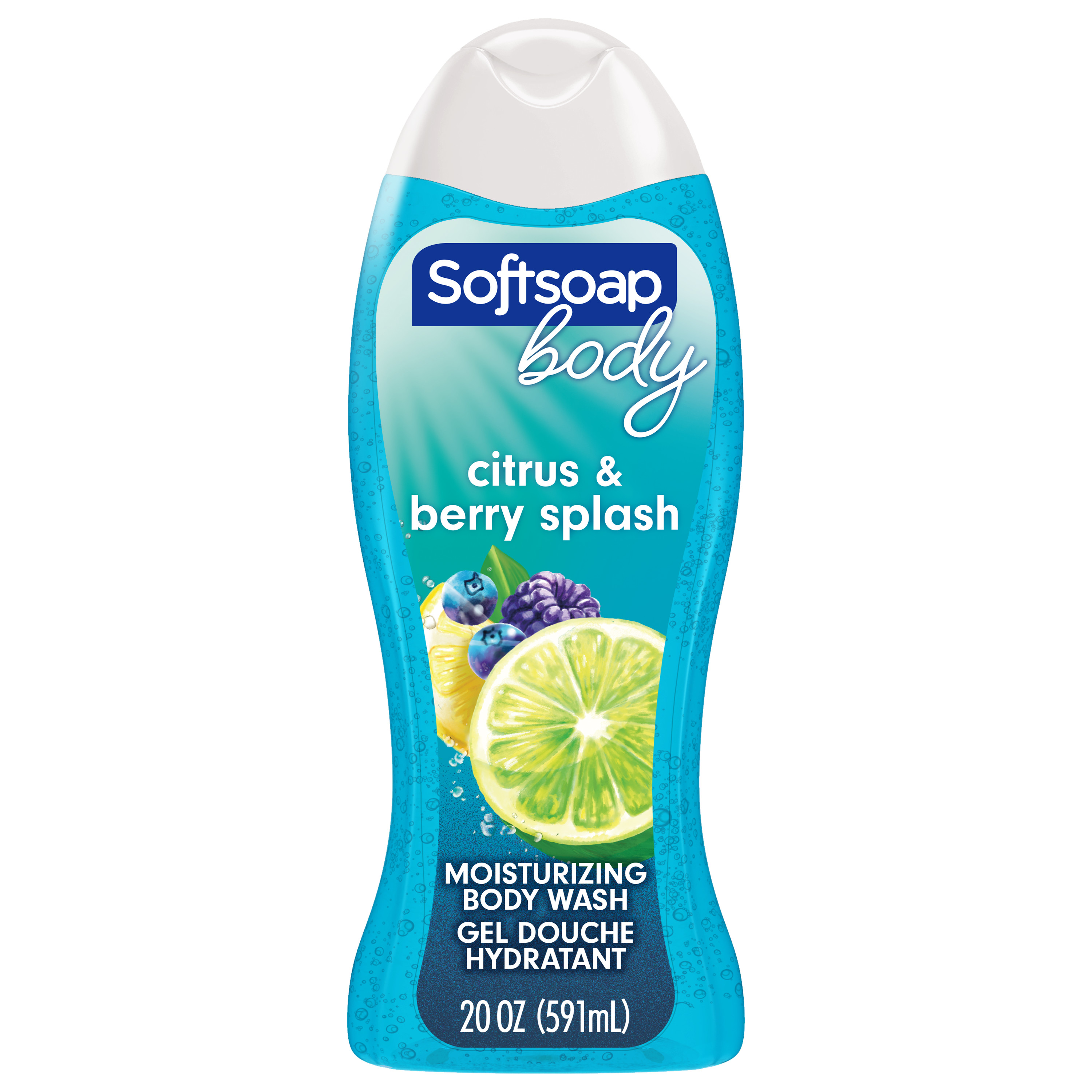 Softsoap Body Citrus Scent & Berry Splash Body Wash, 20 Oz - image 1 of 16