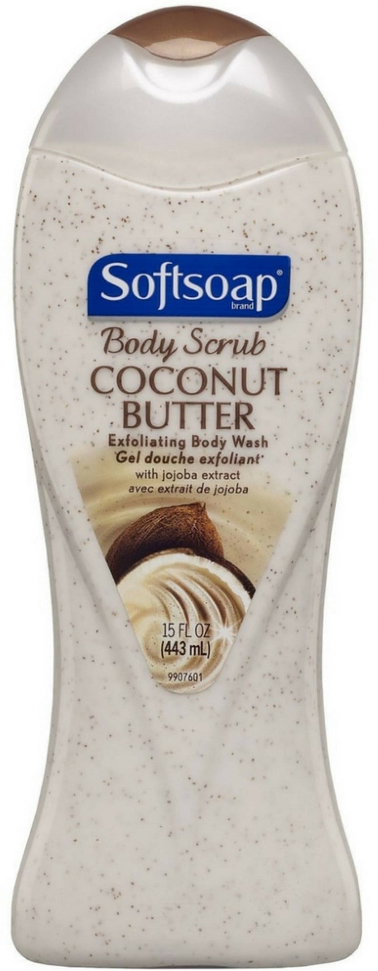 Softsoap, Coconut Butter, Exfoliating Body Wash, 15 Ounce - image 1 of 4