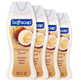 thumbnail image 1 of Softsoap Exfoliating Body Wash, All Skin Types, Coconut Butter, 20 fl oz Bottle, 4 Pack, 1 of 12