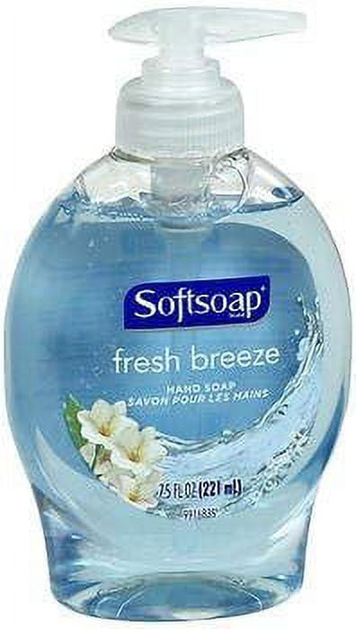 Softsoap Hand Soap Fresh Breeze - 7.5 oz, Pack of 5