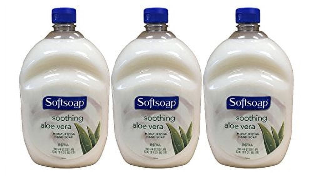 Softsoap Hand Soap Soothing Aloe Vera Moisturizing Hand Soap Refill 64
