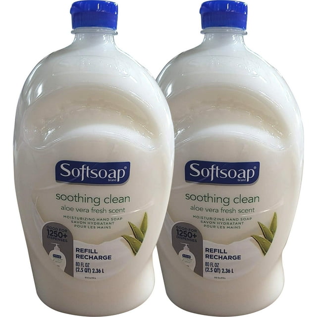 Softsoap Hand Soap Soothing Aloe Vera Moisturizing Hand Soap Refill