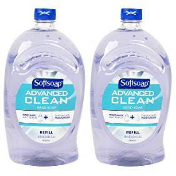 Softsoap Handsoap, Refill, Washes Away Bacteria, 80 Fl Oz (Pack of