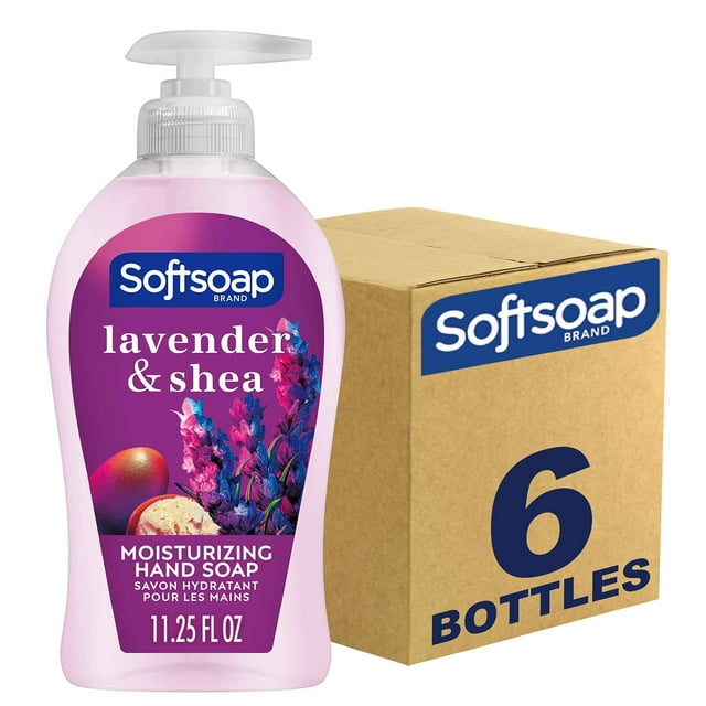 Softsoap Lavender And Shea Scent Liquid Hand Soap Moisturizing Liquid