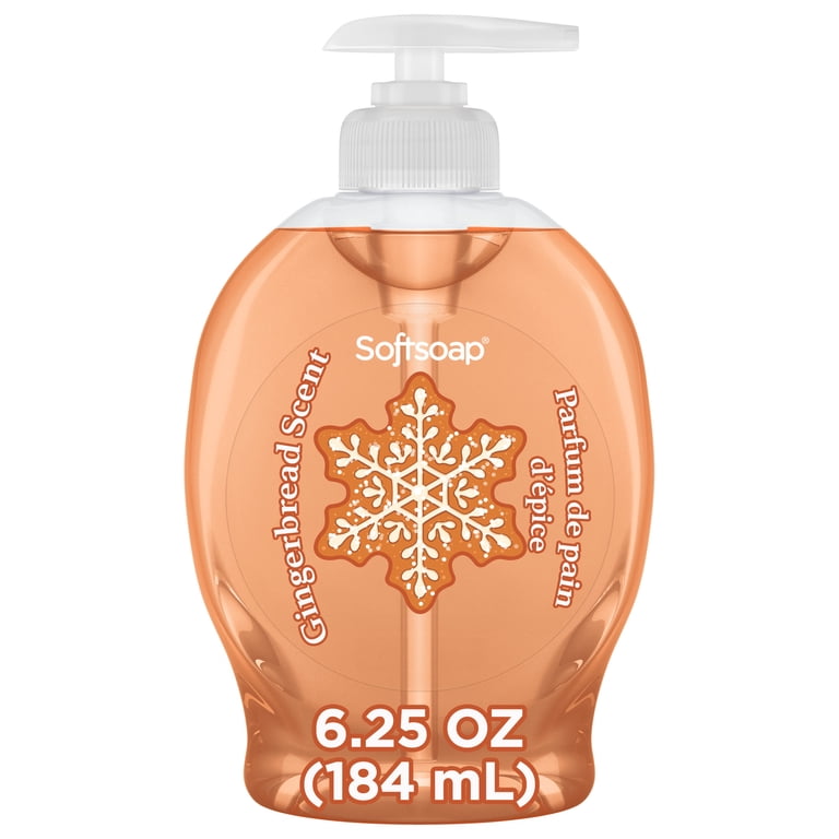 Softsoap Limited Edition Liquid Hand Soap, Gingerbread Scent, 6.25