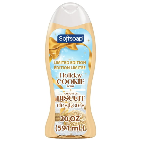 Softsoap Limited Edition Moisturizing Body Wash, Holiday Cookie Scent, 20 fl oz