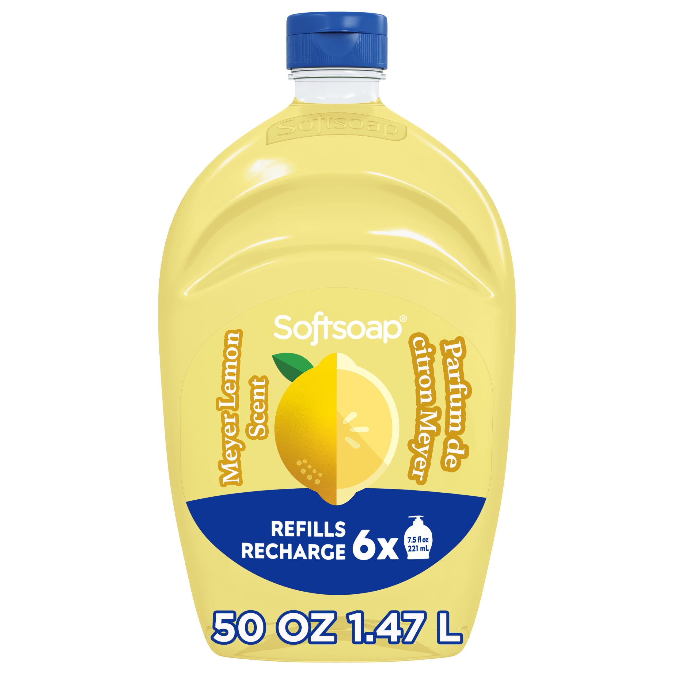 Softsoap Limited Edition Liquid Hand Soap Refill, Meyer Lemon, 50 Fluid Ounce Bottle
