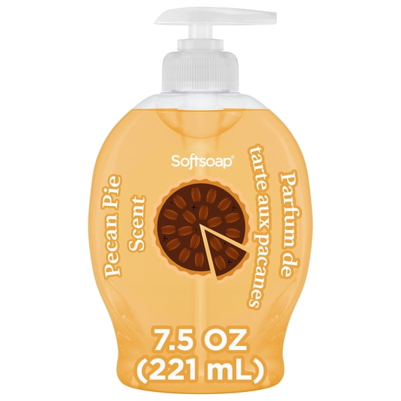 Softsoap Limited Edition Pecan Pie Liquid Hand Soap, Kitchen or Bathroom Hand Soap, 7.5 oz Pump Bottle