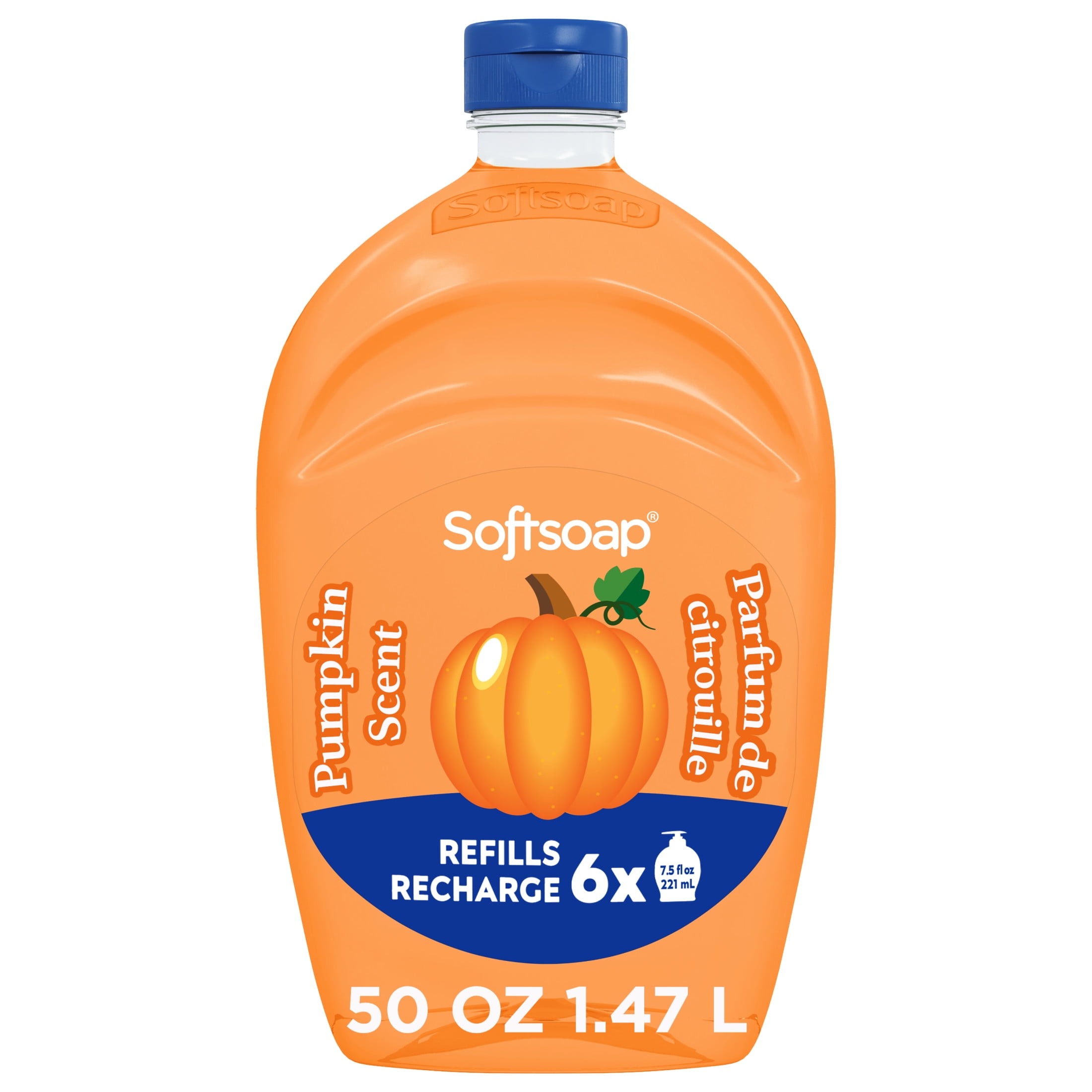 Softsoap Limited Edition Liquid Hand Soap, Kitchen or Bathroom Hand Soap, Pumpkin Scent, 50 fl oz Bottle