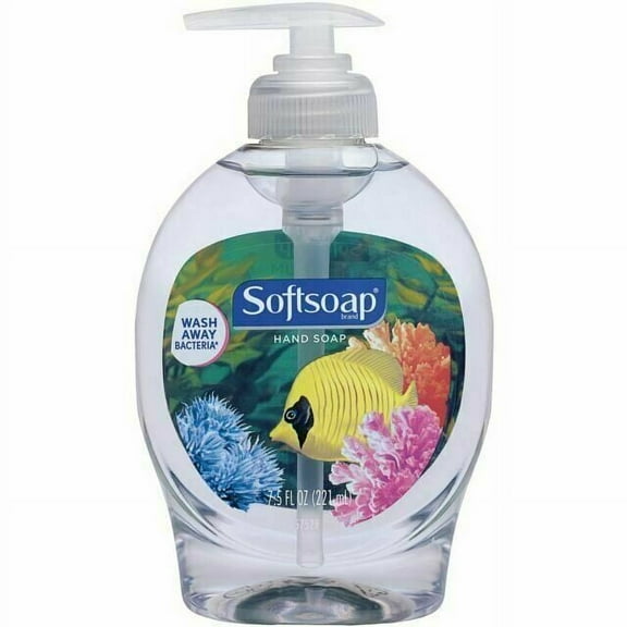 Softsoap Liquid Hand Soap, Aquarium Series - 7.5 fluid ounces (6 Pack)