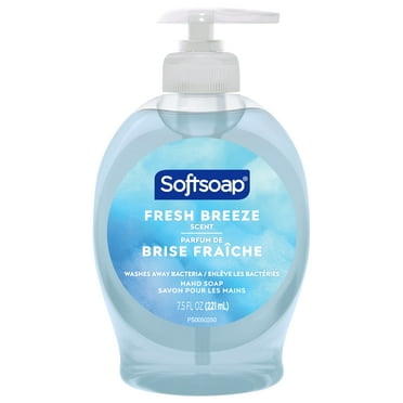 Softsoap Liquid Hand Soap, Kitchen and Bathroom Hand Soap, Fresh Breeze Scent, 7.5 fl oz