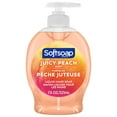 thumbnail interactive-video image 1 of Softsoap Liquid Hand Soap, Kitchen and Bathroom Hand Soap, Juicy Peach, 7.5 Fluid Ounce Bottle, 1 of 18