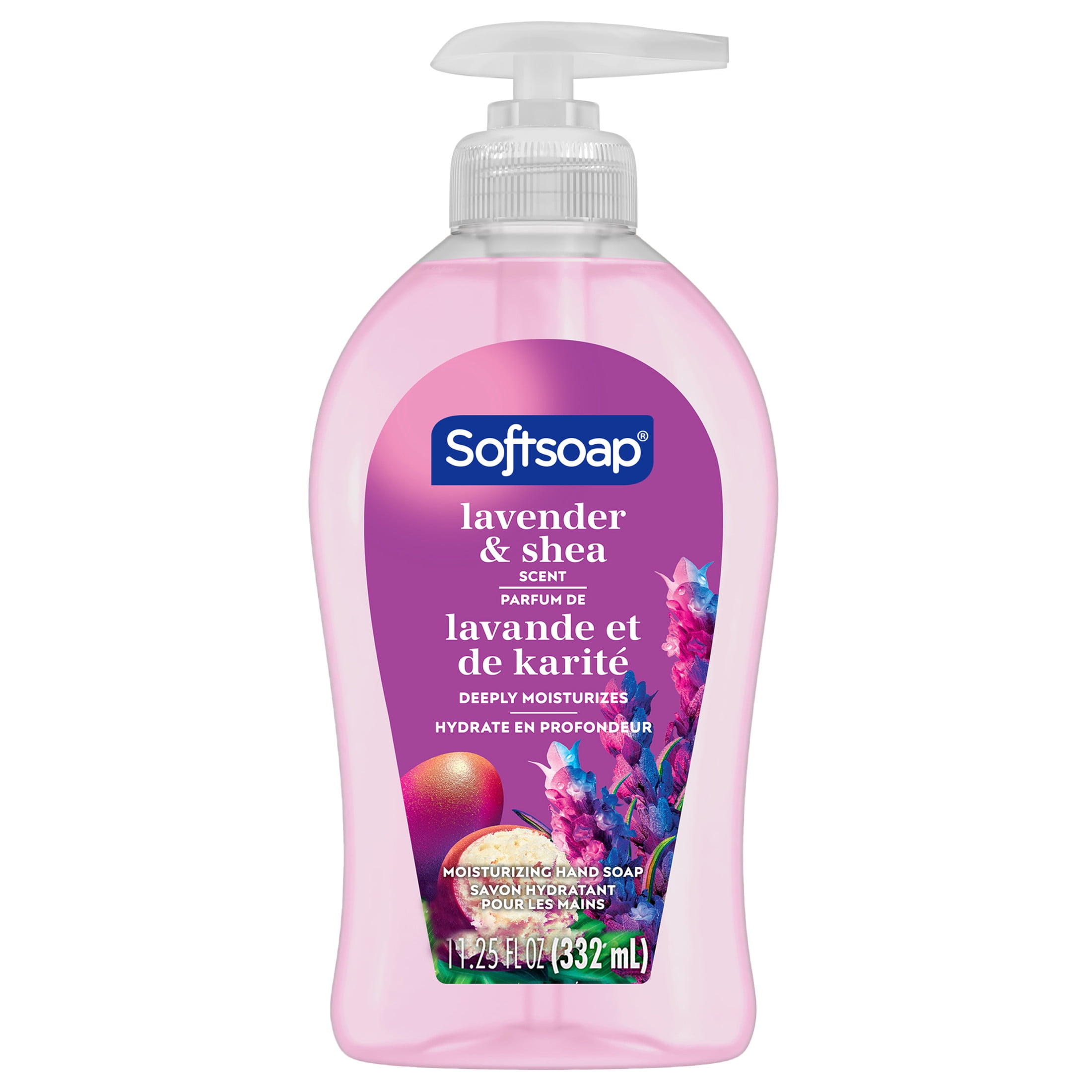 Softsoap Liquid Hand Soap, Kitchen and Bathroom Hand Soap, Lavender and Shea, 11.25 Fluid Ounce Bottle