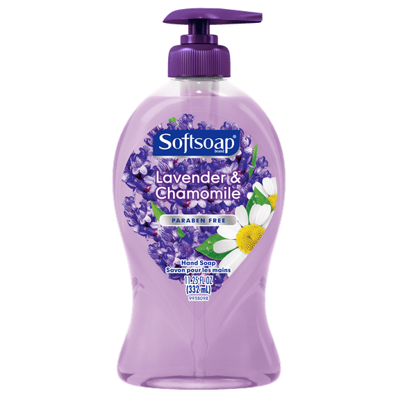 Softsoap Liquid Hand Soap, Lavender and Chamomile Floral Scent, All Skin Type, 11.25 oz