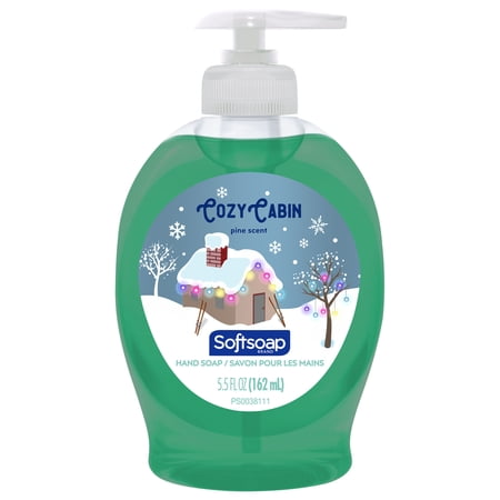Softsoap Liquid Hand Soap, Pine- Woody and Earthy Scent, All Skin Types, 5.5oz