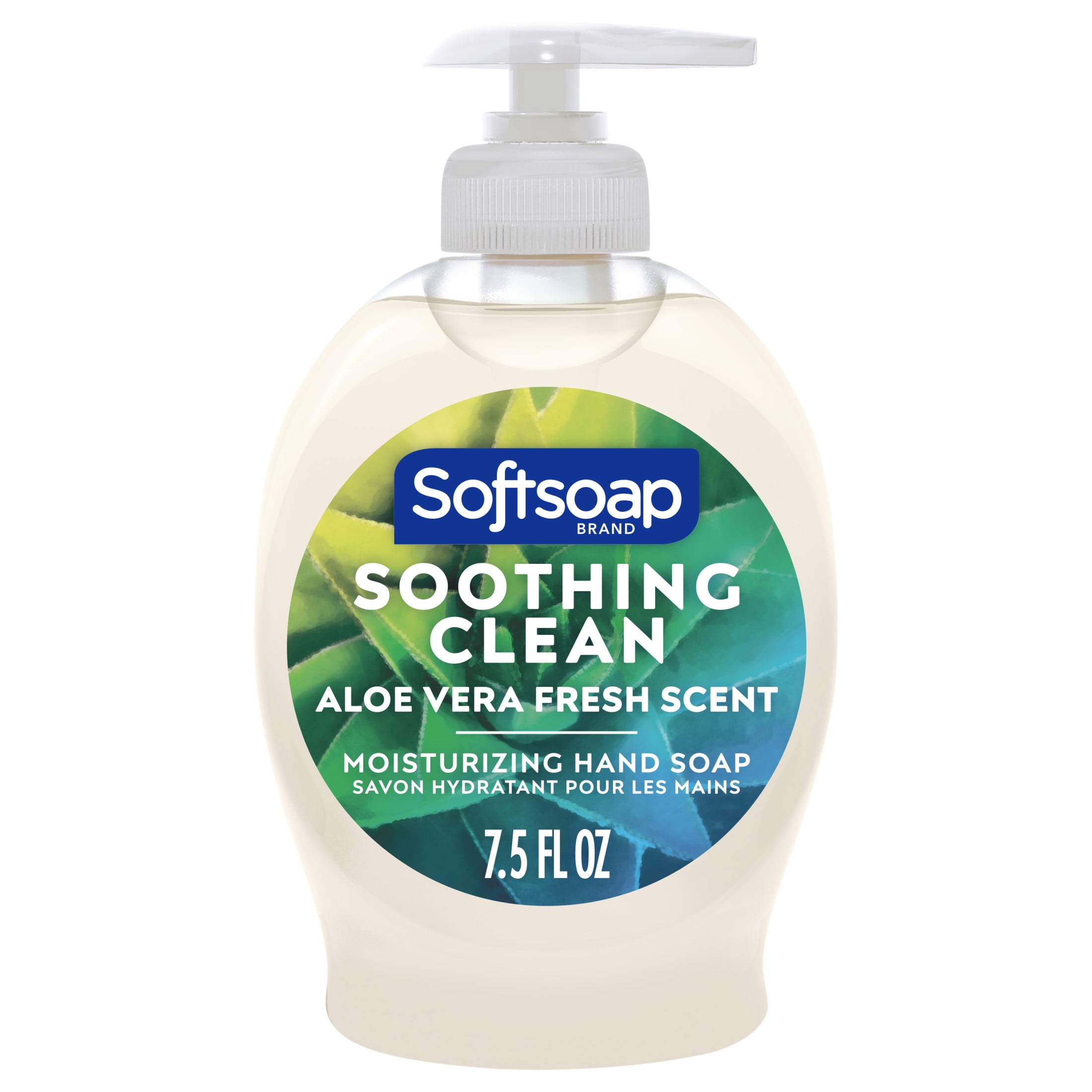 Softsoap Liquid Hand Soap Pump, Soothing Aloe Vera - 7.5 Fluid Ounce ...