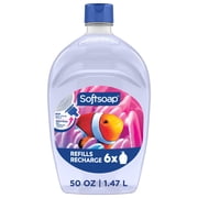 Softsoap Aquarium Liquid Hand Soap with New Easy Pour Spout, 50 fl oz Refill