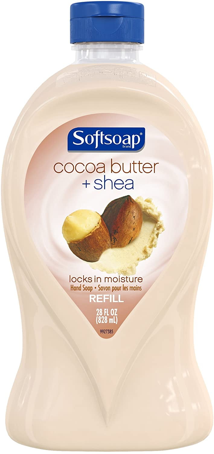 Softsoap Liquid Hand Soap Refill, Cocoa Butter and Shea, 28 Ounce