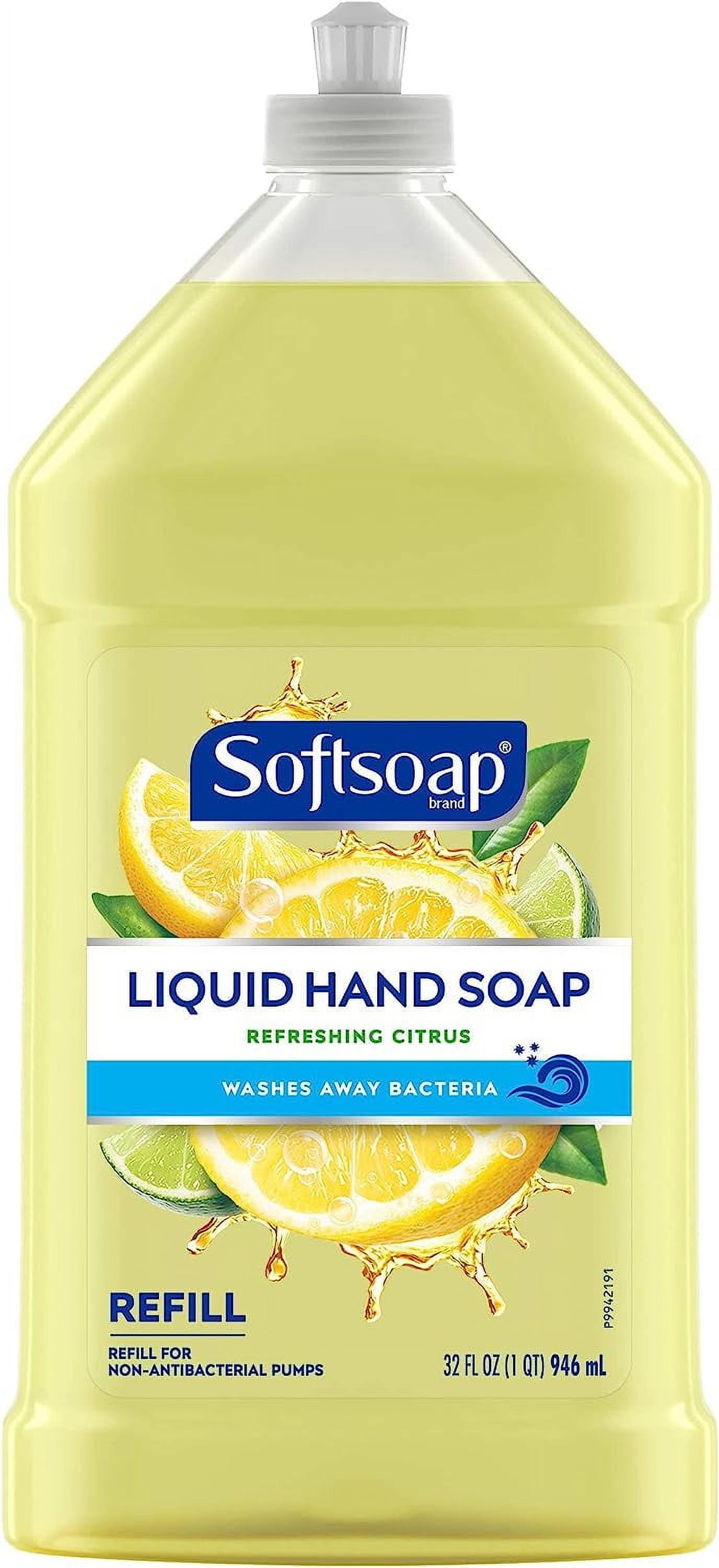 Softsoap Liquid Hand Soap Refill, Refreshing Citrus, 946 Milliliters