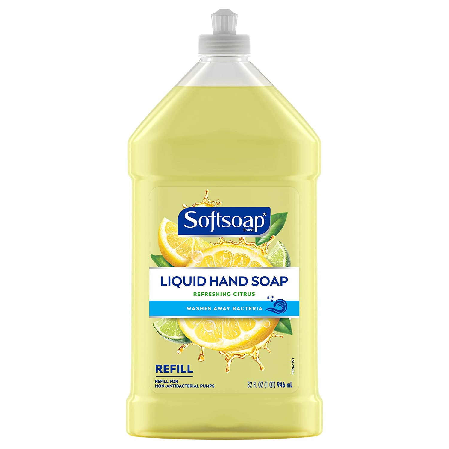 Liquid hand washing paste with lemon glycerin with 500 ml dispenser bottle