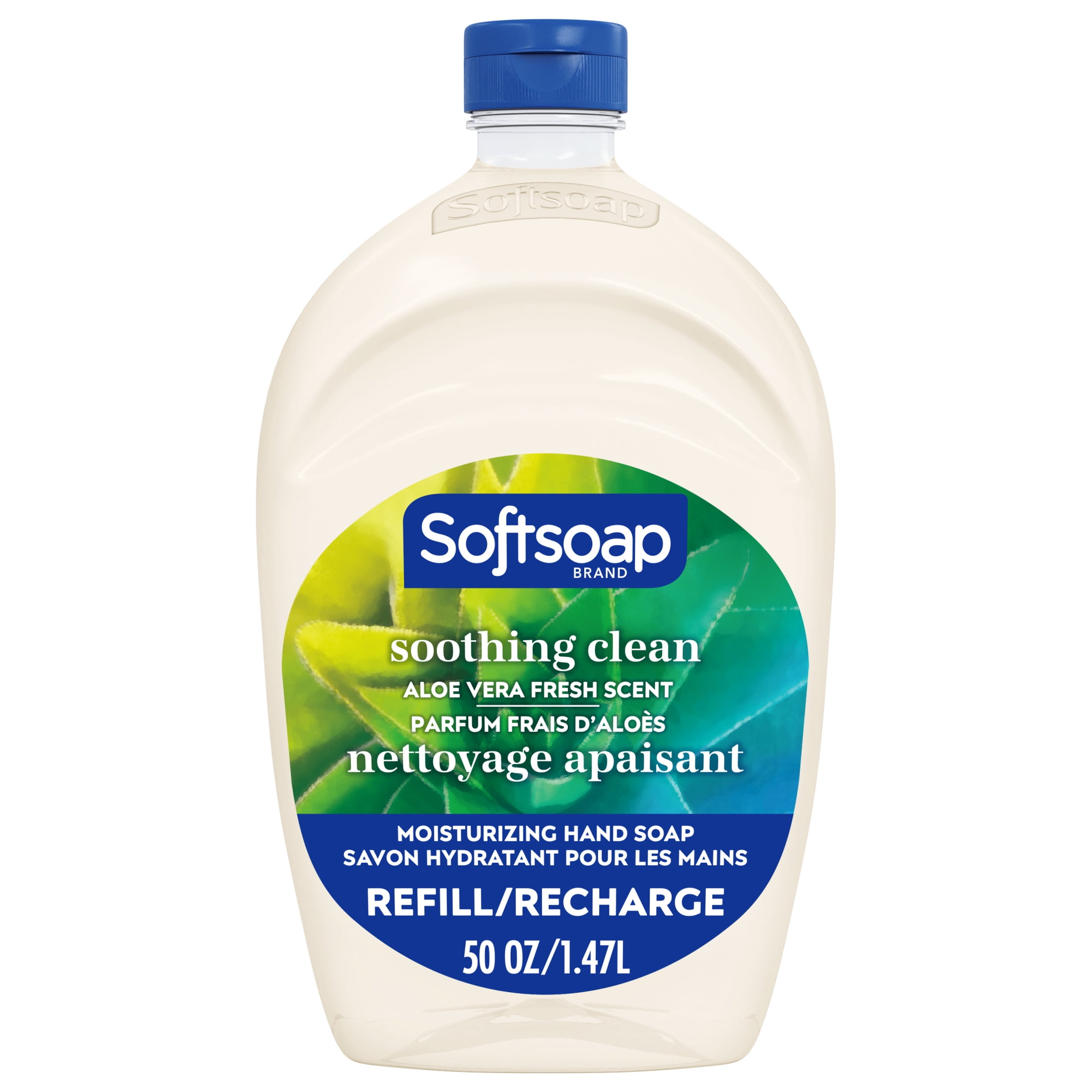 Softsoap Liquid Hand Soap Refill, Soothing Clean, Aloe Vera Fresh Scent - 50 Fluid Ounce