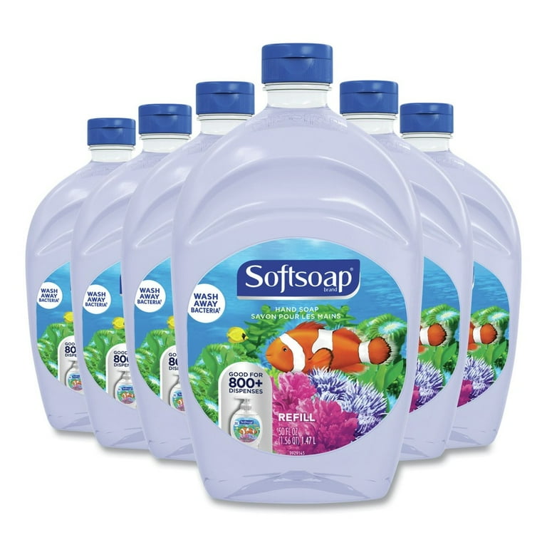 Liquid Hand Soap Refills, Fresh, 50 oz, 6/Carton Liquid Hand Soap Refills, Fresh, 50 oz, 6/Carton