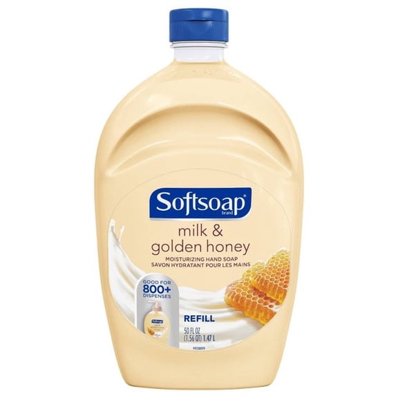 Softsoap Liquid Moisturizing Hand Soap Refill Milk And Golden Honey -- 50 Fl Oz