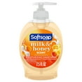 Softsoap Milk & Honey Scent Liquid Hand Soap, Moisturizing Liquid Hand Soap, 7.5 Oz.