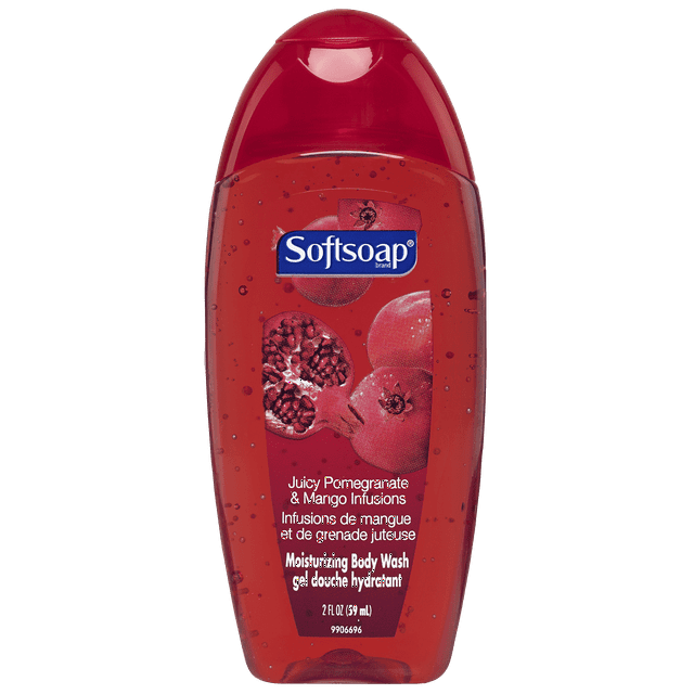 Softsoap Moisturizing Body Wash, Adult Body Wash Travel Size, Juicy