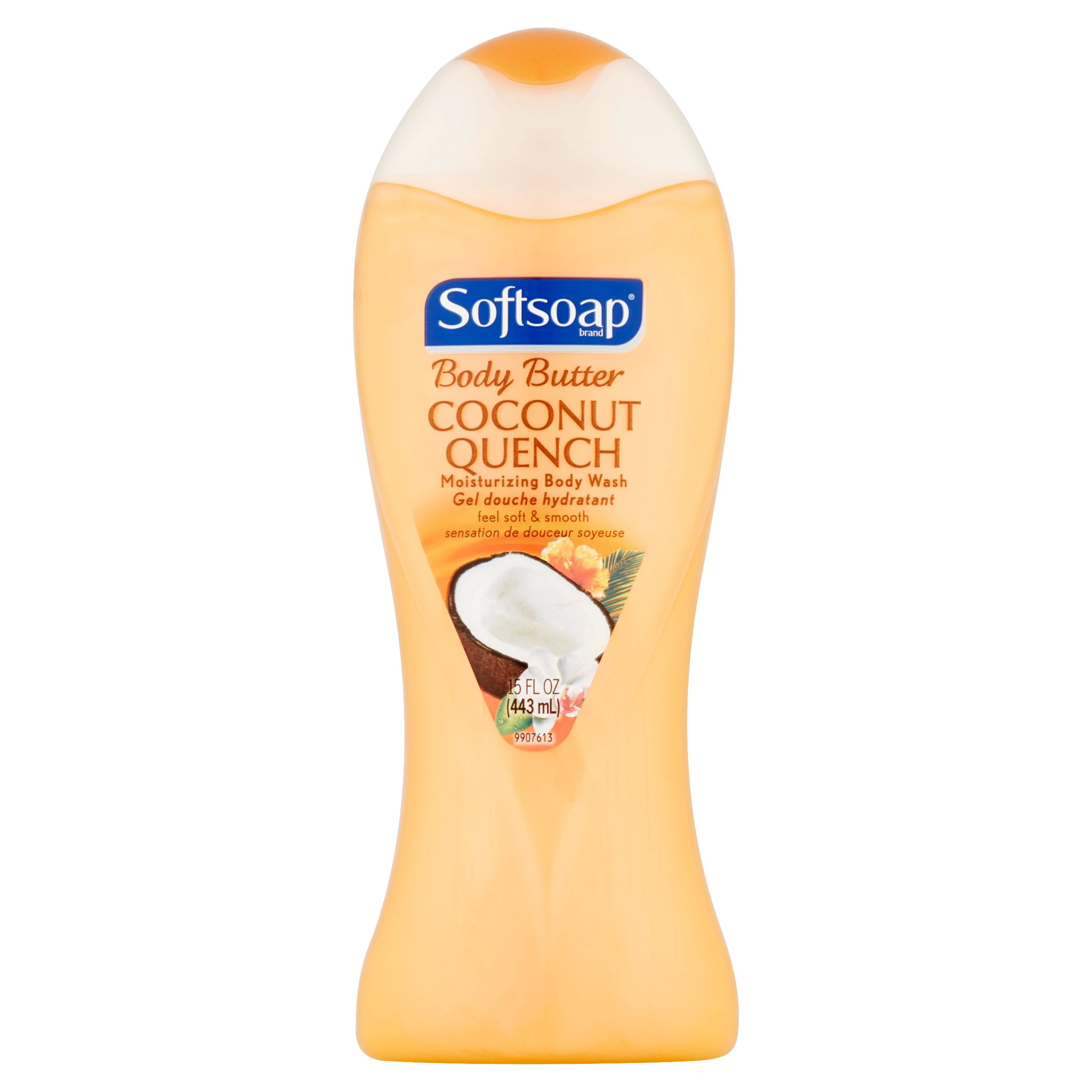 Softsoap Moisturizing Body Wash, Coconut Quench, 15 Ounce