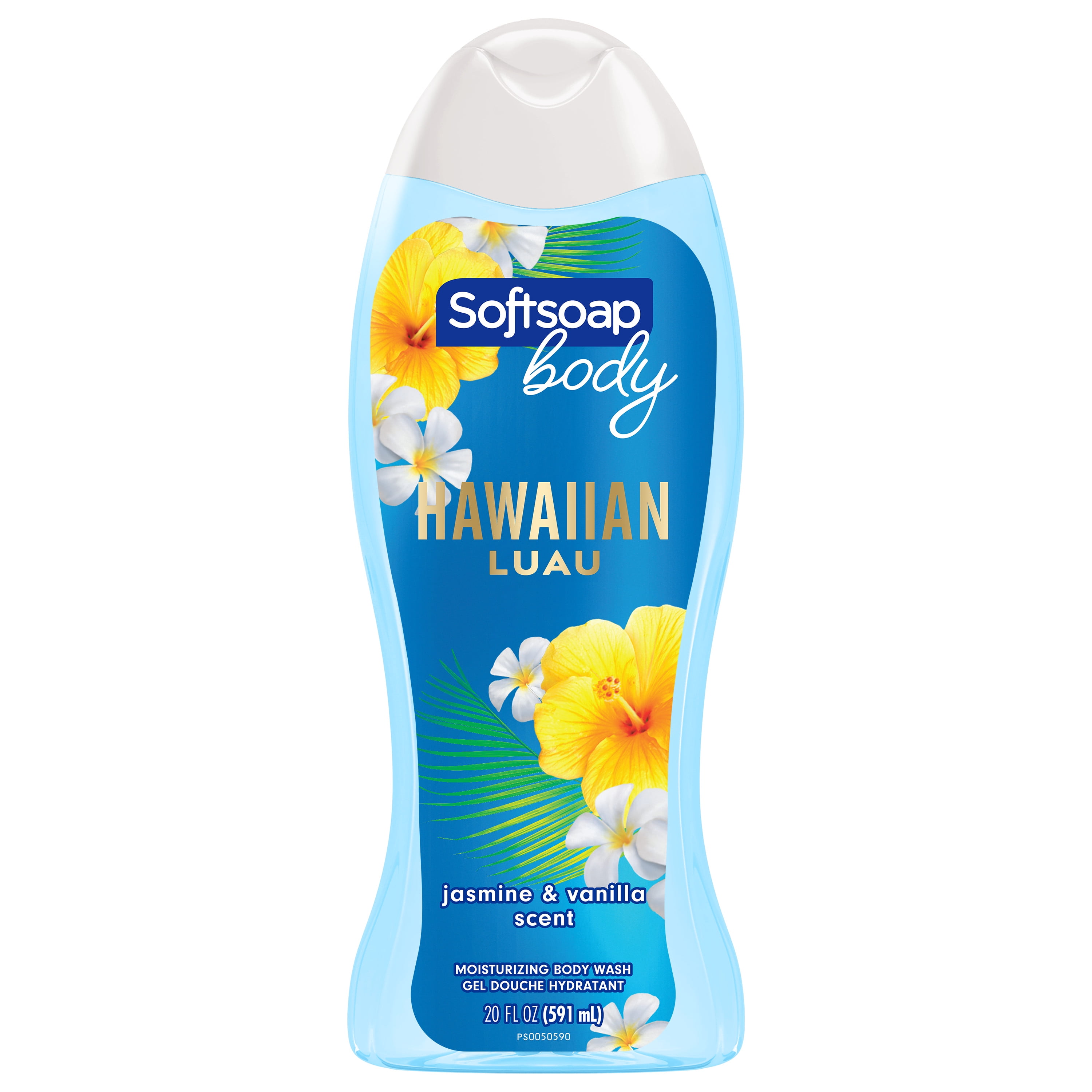 Softsoap Moisturizing Body Wash Hawaiian Luau, Jasmine & Vanilla Scent