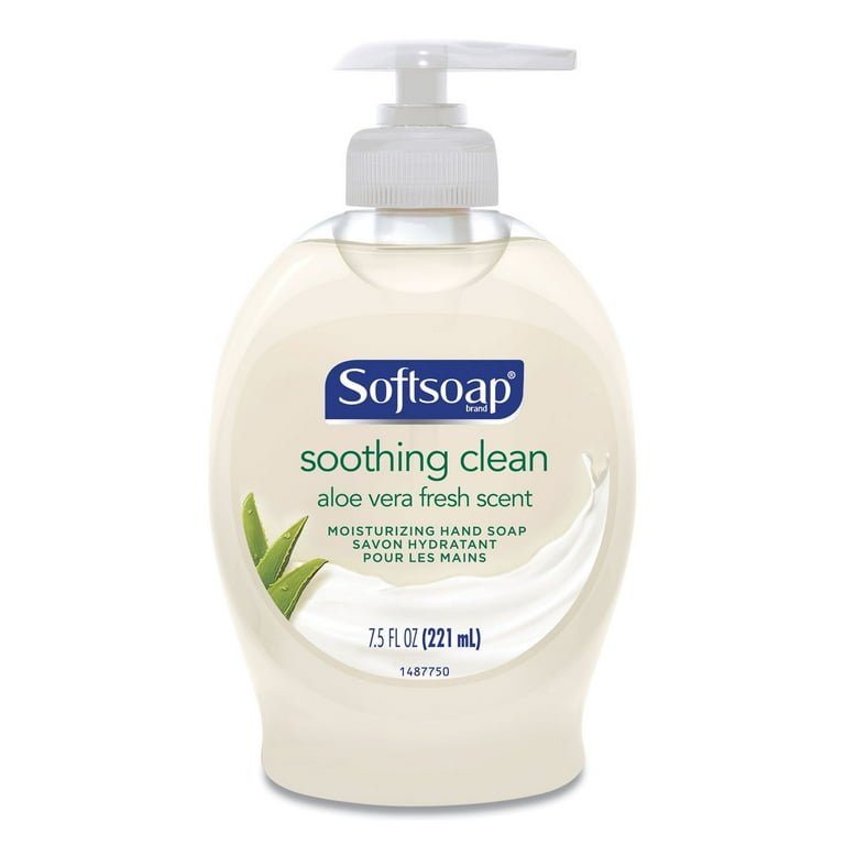 Moisturizing Hand Soap, Aloe, 7.5 oz Bottle, 6/Carton Moisturizing Hand Soap, Aloe, 7.5 oz Bottle, 6/Carton
