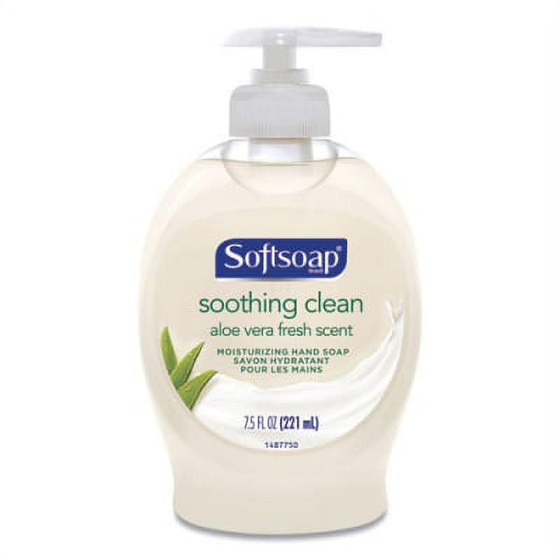 1 PK,Softsoap Moisturizing Hand Soap, Aloe, 7.5 oz Bottle, 6/Carton (45634)