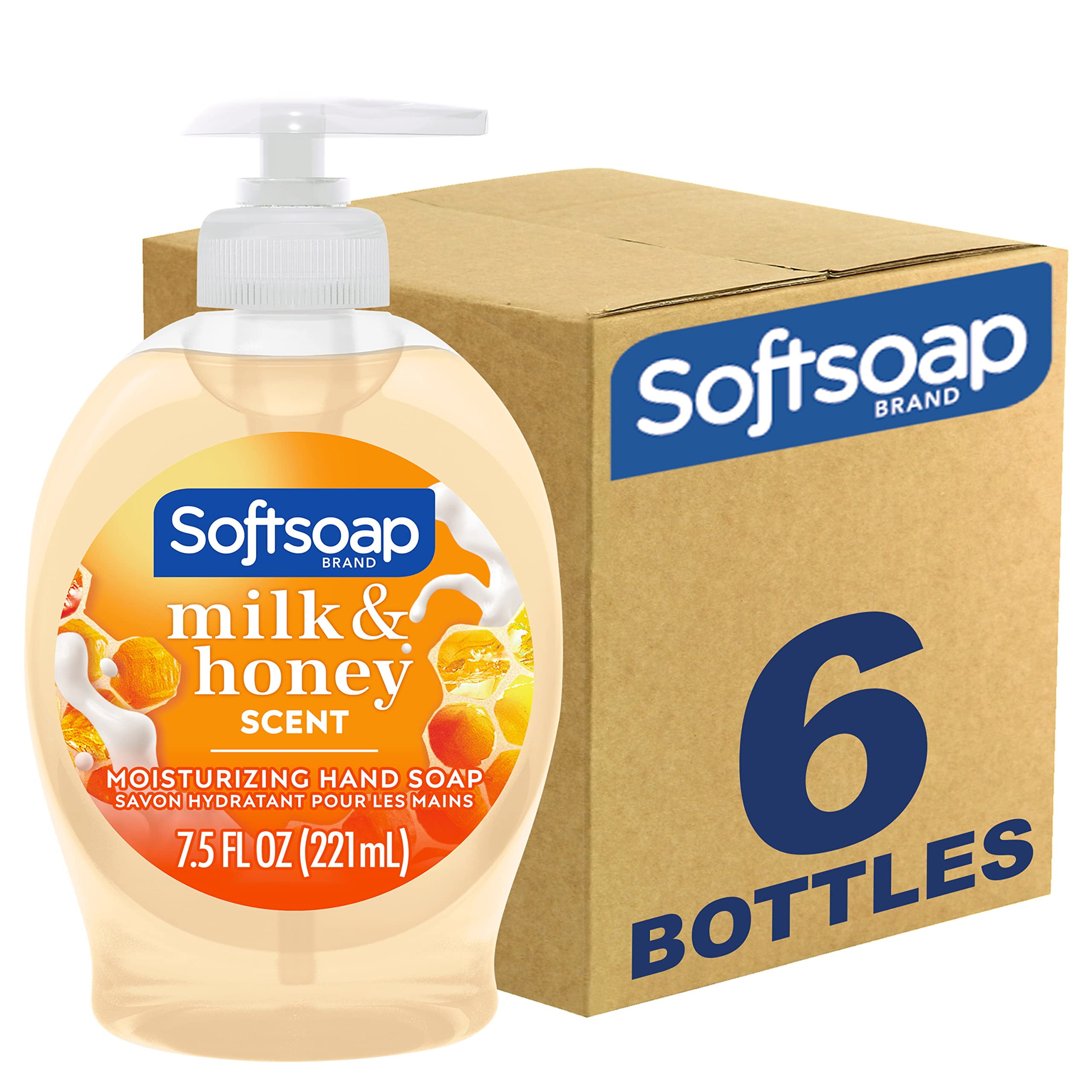 Softsoap Kitchen Hand Soap Pump Moisturizing Milk Honey 7 5 Fluid Softsoap Kitchen Hand Soap Pump Moisturizing Milk Honey 7 5 Fluid
