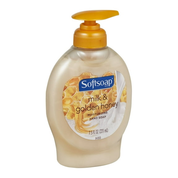 Softsoap Moisturizing Liquid Hand Soap Milk Protein And Honey, Milk Protein And Honey 7.5 Oz Pack Of 3