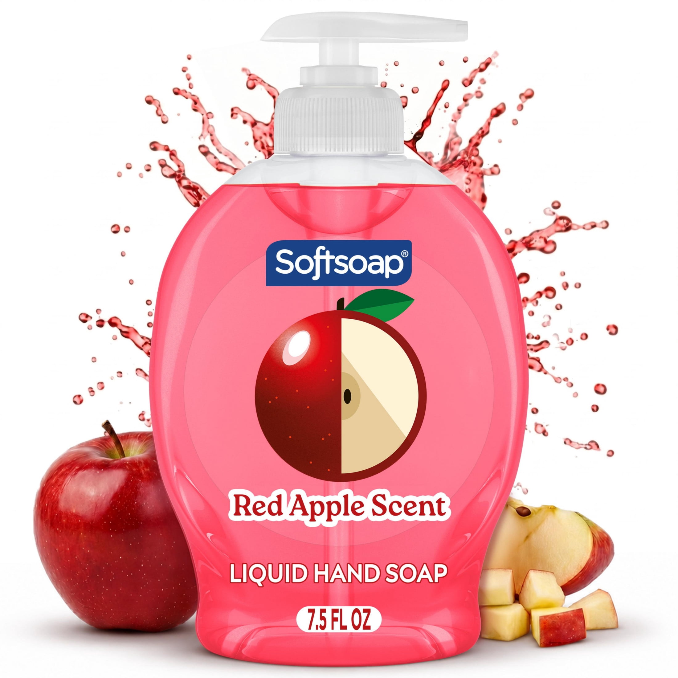 Softsoap Limited Edition Liquid Hand Soap, Red Apple Scent, 7.5 fl oz
