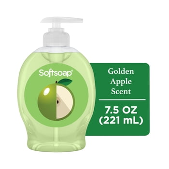 Softsoap Limited Edition Liquid Hand Soap, Golden Apple Scent, 7.5 fl oz Pump Bottle