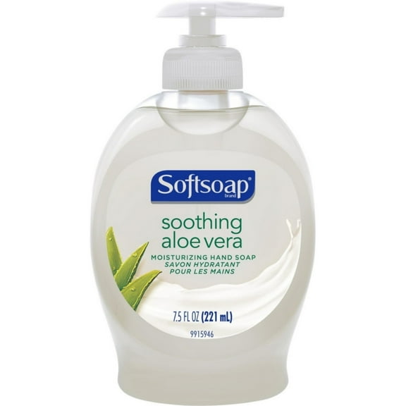 Softsoap Soothing Aloe Vera Liquid Hand Soap 7.5 oz (Pack of 6)