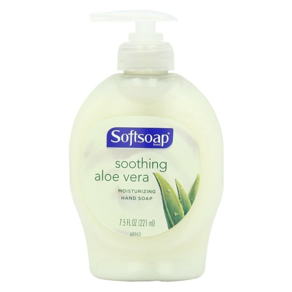 Softsoap Soothing Aloe Vera Moisturizing Hand Soap, 7.5Oz Per Bottle (3
