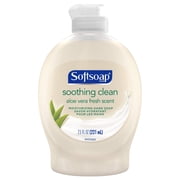 Softsoap Soothing Clean Aloe Liquid Hand Soap, Kitchen and Bathroom Hand Soap, 7.5 fl oz
